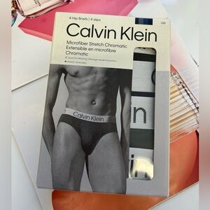 Calvin Klein | Intense Power Microfiber hip briefs 4 slips size L dark color